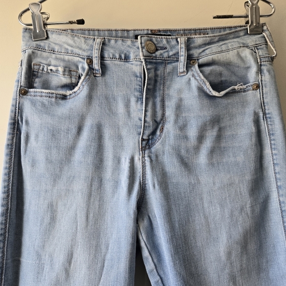 Aeropostle High Waisted Ankle Jeggings Distressed Denim 8 - Picture 3 of 15